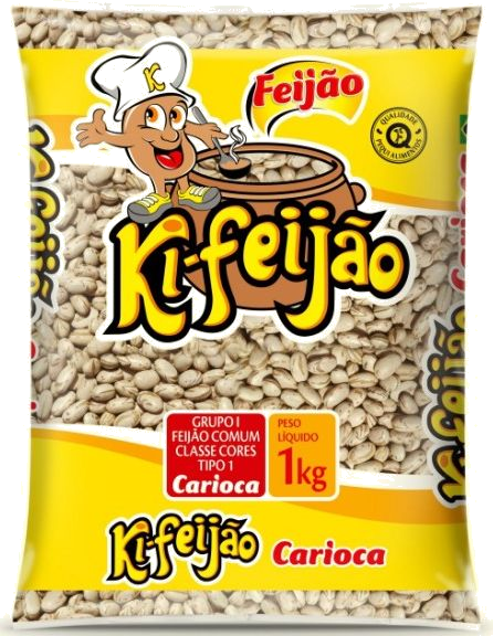 Pacote de Feijão Ki-Feijão Carioca 1 kg